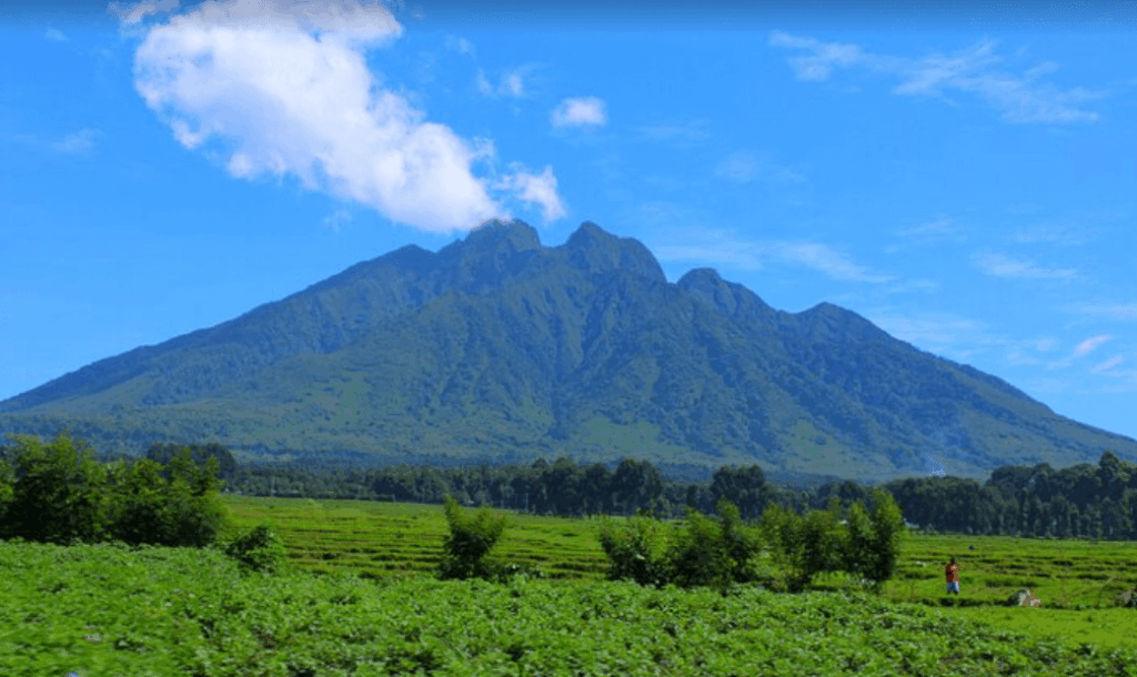 exploring the beautiful Mt Sabyinyo of Volcanoes National Park Rwanda
