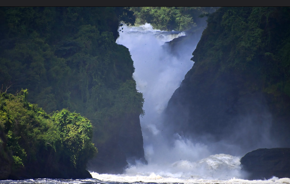 clear views of the magnificent Murchison falls 