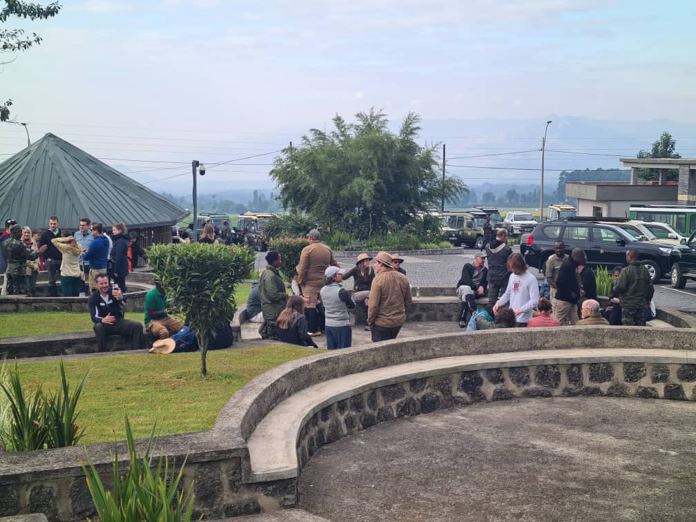 kinigi park office,the headquaters of Volcanoes National Park,Rwanda's Gorilla Trekking Center