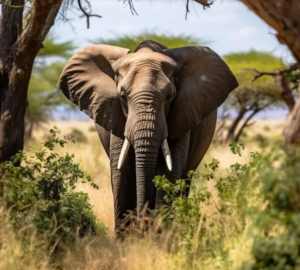 Elephants at Nyerere National Park,Tanzania 